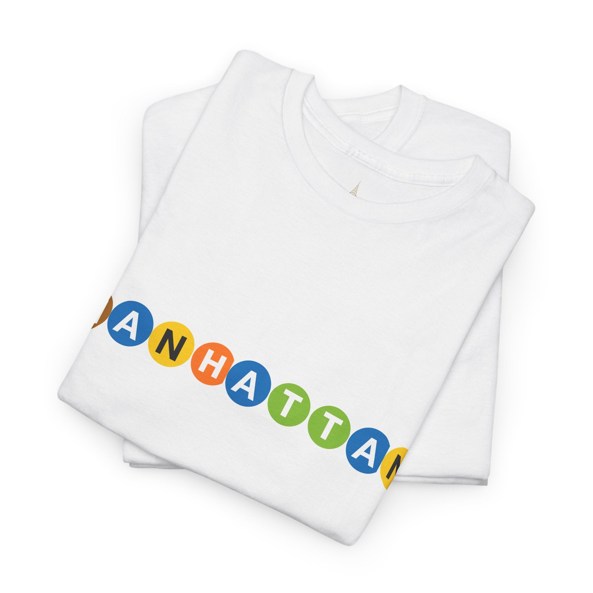 Camiseta Manhattan | Camiseta letreros Metro de Nueva York