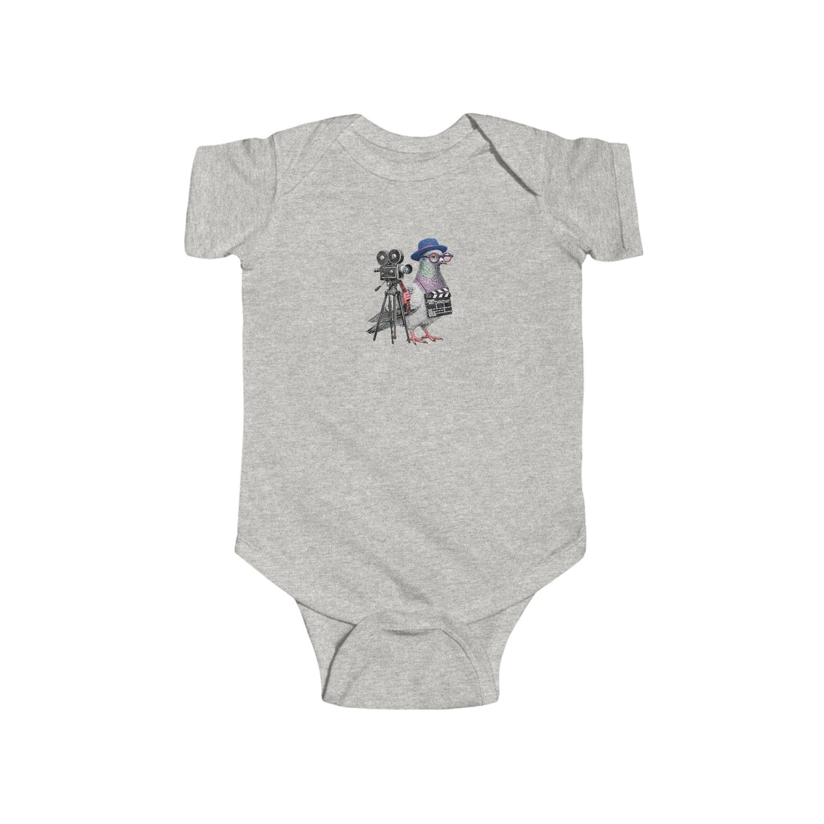 Customizable Tribeca NYC Pigeon Baby Onesie | New Yorker Reveal Infant Bodysuit