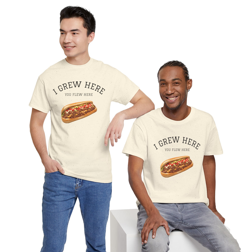 Chopped Cheese T-Shirt | I Grew Here You Flew Here New York City Bodega Food Tee