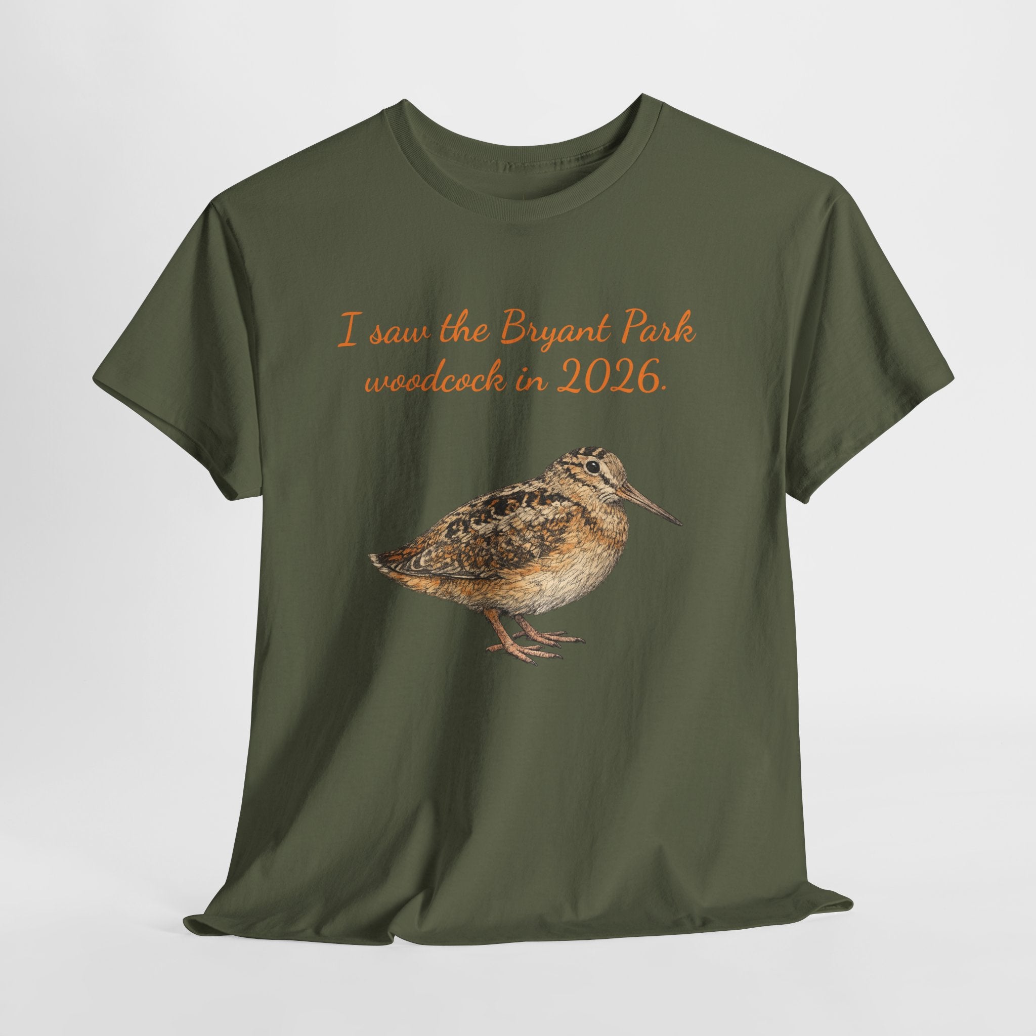 Bryant Park American Woodcock T-Shirt   NYC Gift Tee