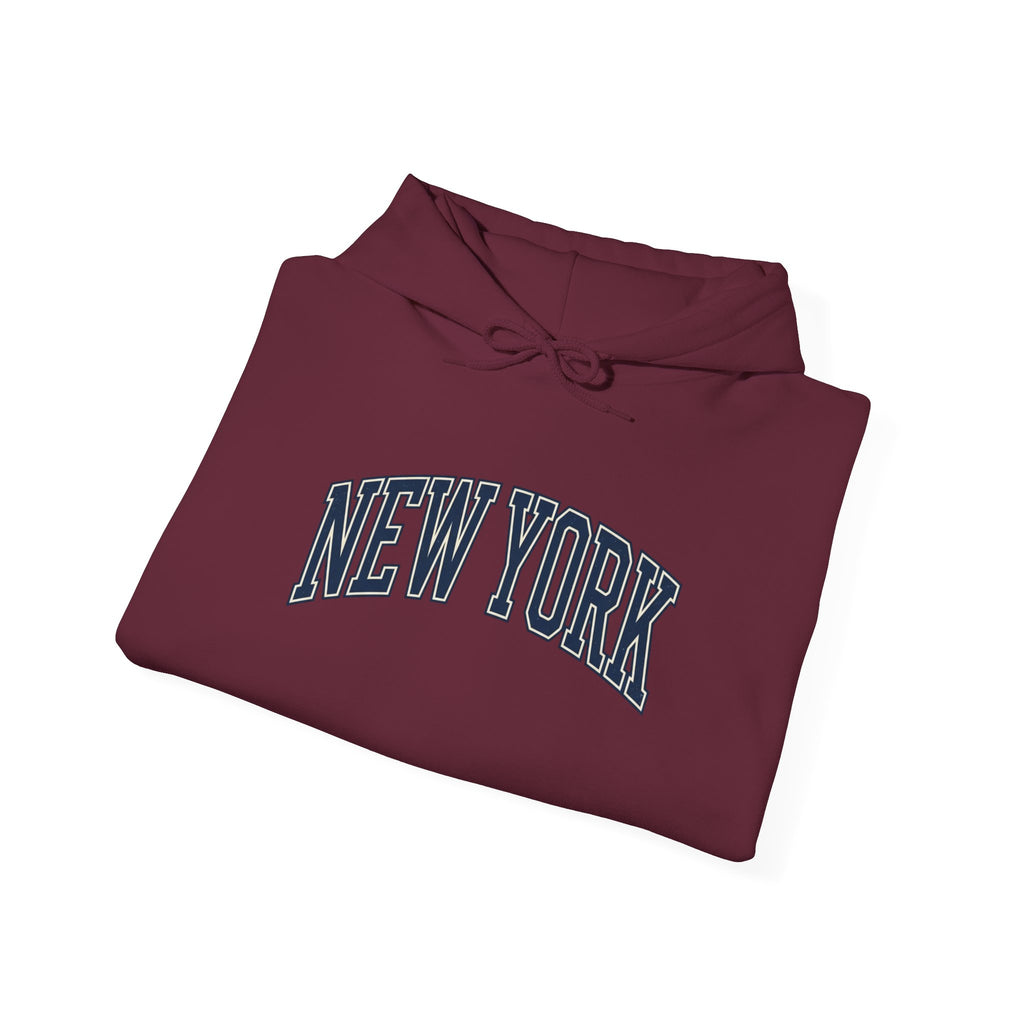 New York Hoodie — Garment-Dyed Pullover Hooded Sweater