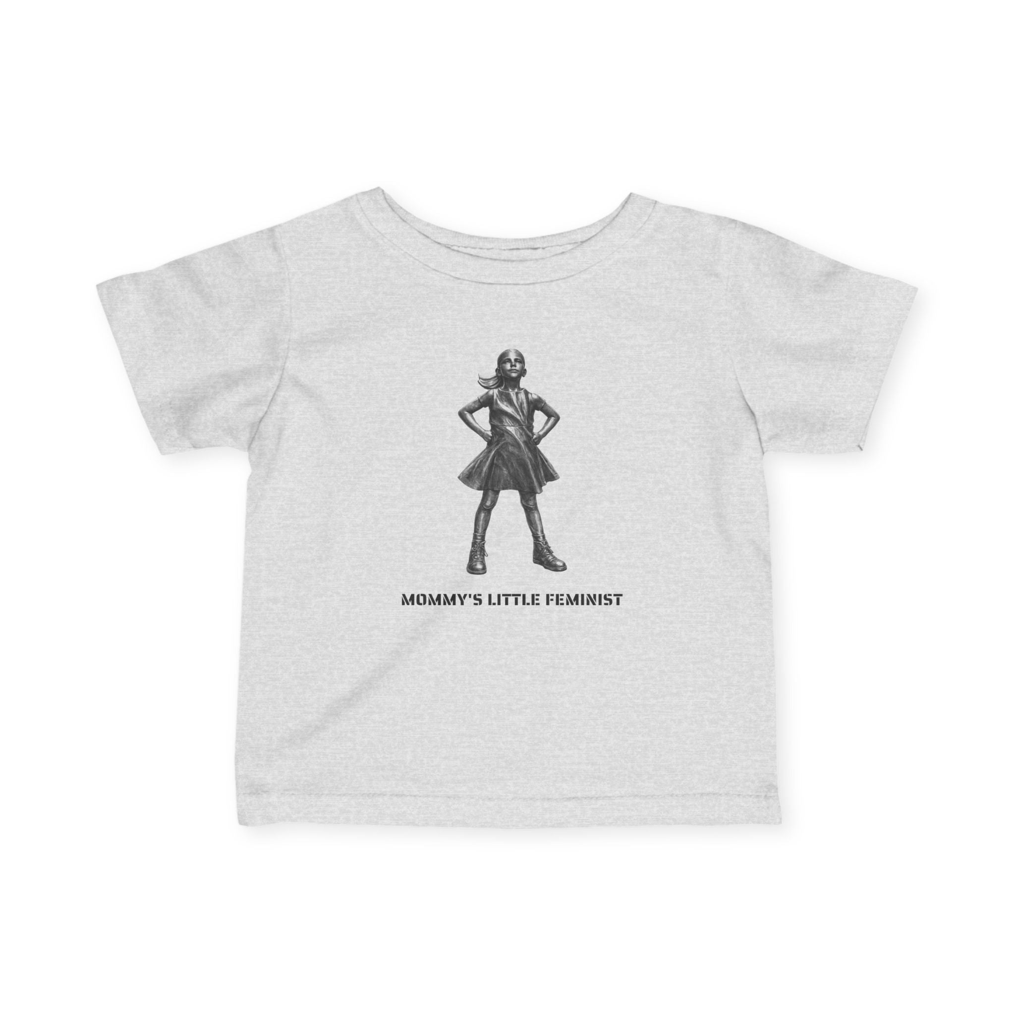Mommy's Little Feminist Infant NYC Kids Tee | Fearless Girl Baby Shirt, Feminist Statement Childrens T-Shirt