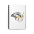 Customizable Flushing NYC Pigeon Spiral Journal | Fried Rice Bird Lovers Notebook