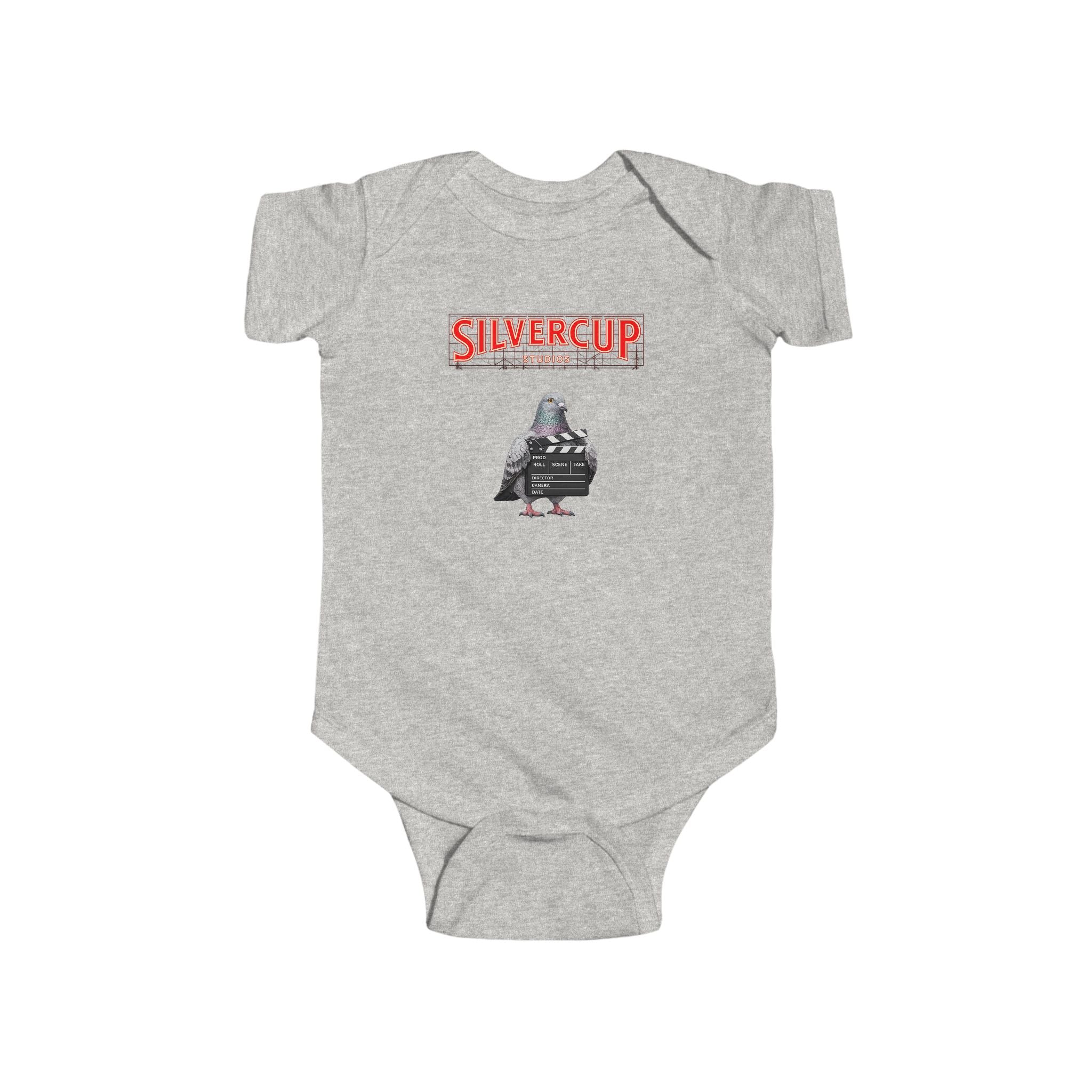 Customizable Long Island City NYC Pigeon Baby Onesie | New Yorker Reveal Infant Bodysuit