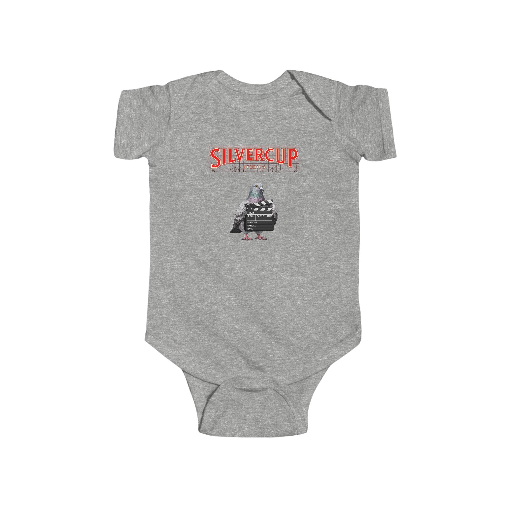 Customizable Long Island City NYC Pigeon Baby Onesie | New Yorker Reveal Infant Bodysuit