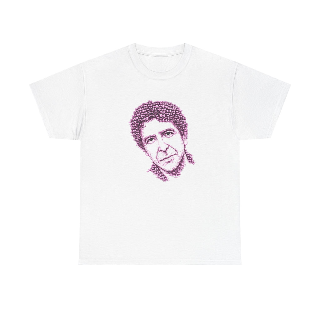 Bowtie Leonard Cohen T-Shirt    NYC Music Tee
