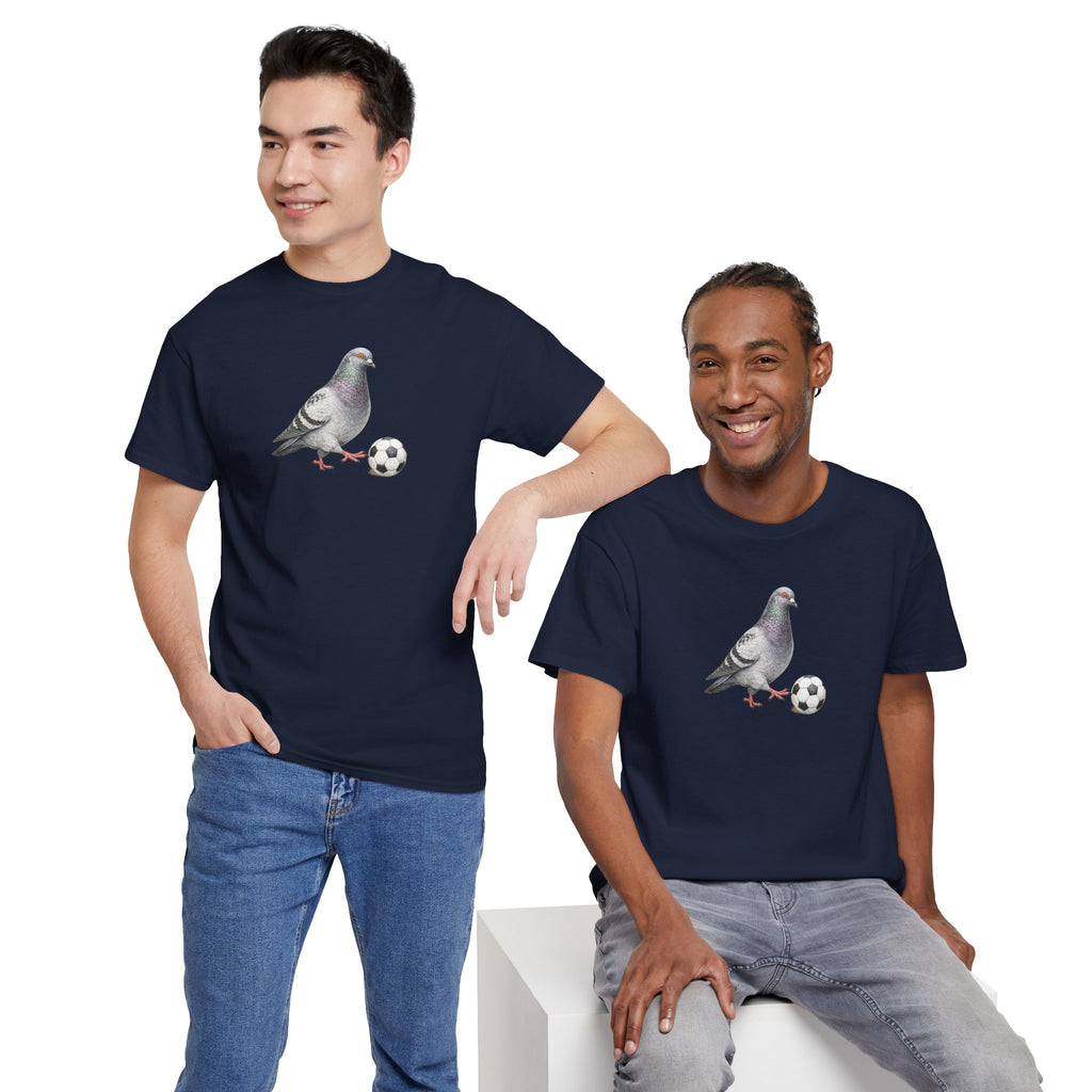 Customizable Corona NYC Pigeon Soccer T-Shirt | Soccer Player Tee