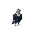Billionaires' Row NYC Pigeon Magnet | Businessman Bird Lover Fridge Magnet