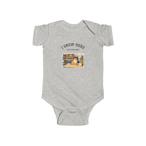 Bodega Cat Baby Bodysuit | I Grew Here You Flew Here baby onesie