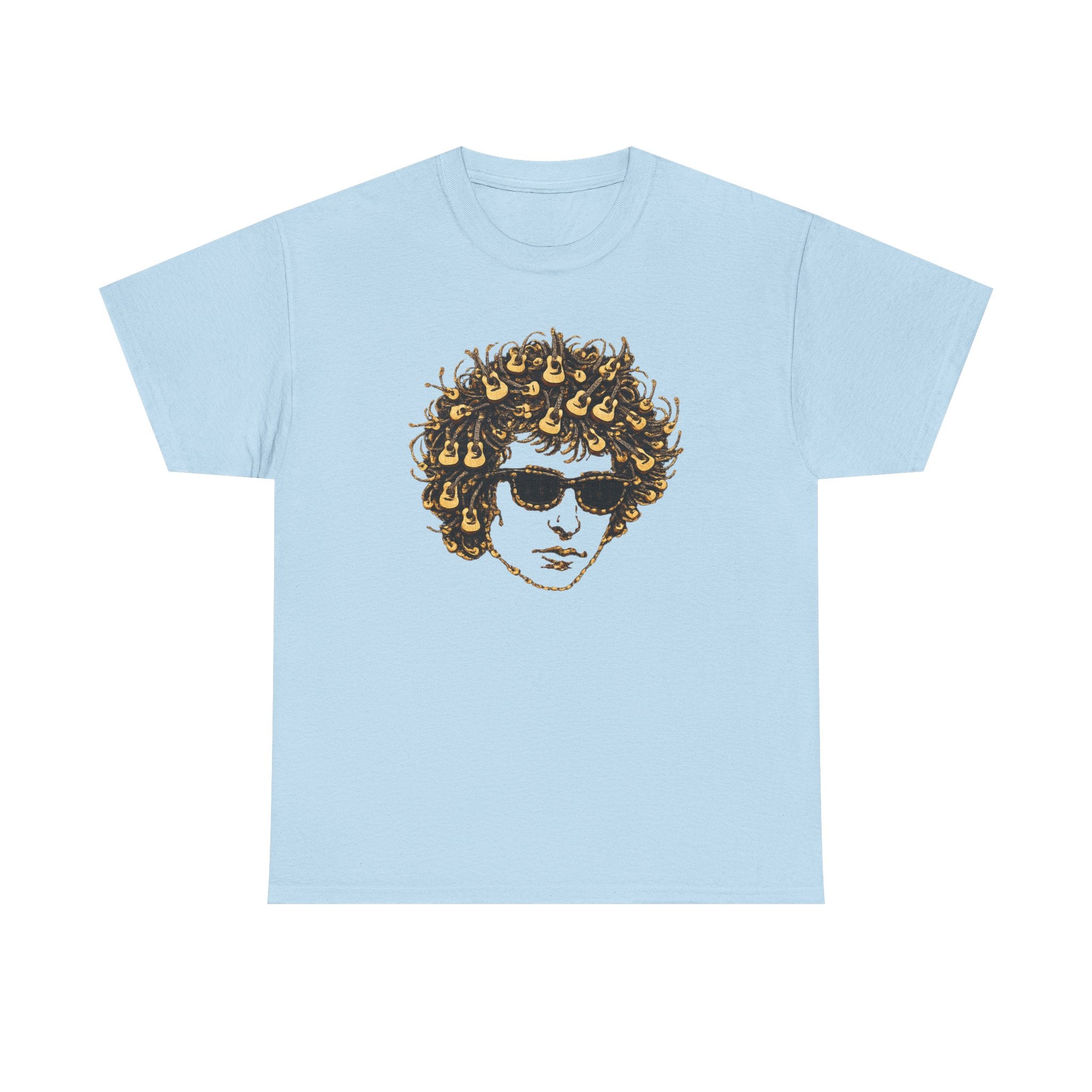 Guitar Bob Dylan T-Shirt | NYC Music Folk Singer Tee