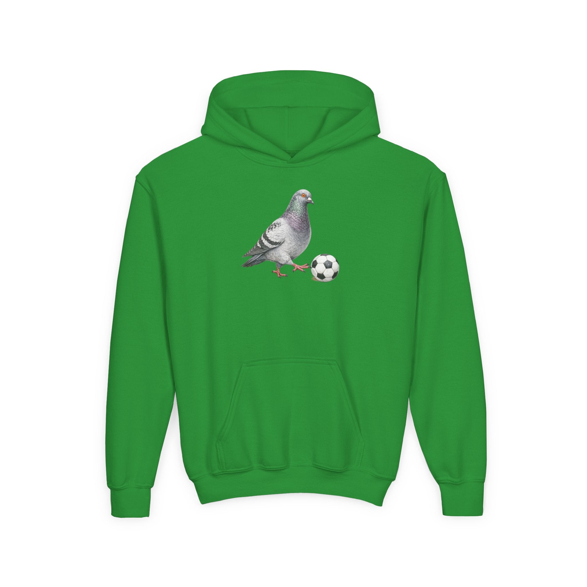Customizable Corona NYC Pigeon NYC Kids Hoodie | New York Soccer Player Bird Lovers Childrens Hooded Sweatshirt