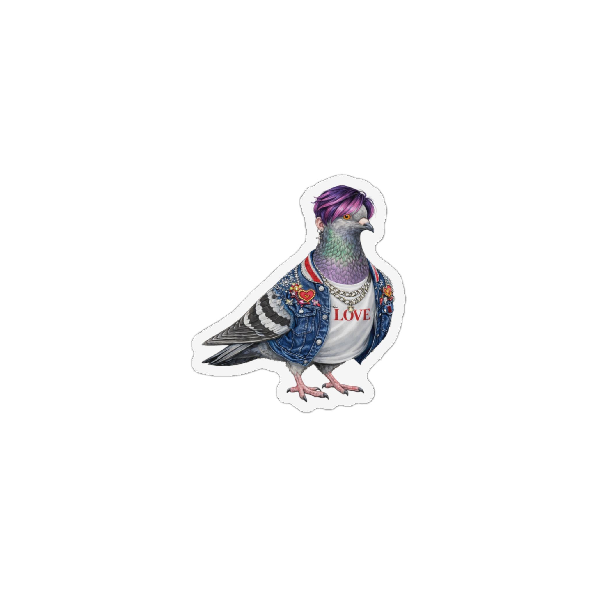 Koreatown NYC Pigeon Magnet | K-Pop Bird Lover Magnet