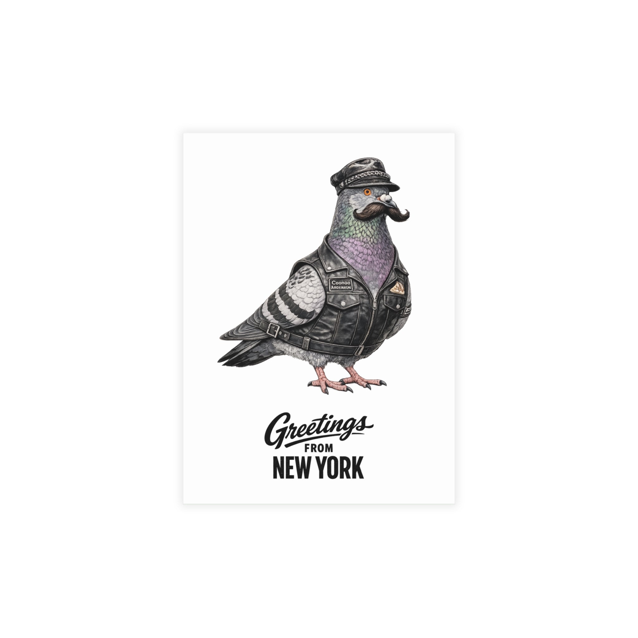 Greetings From New York Pride Chelsea NYC Pigeon Postcard Bundle (envelopes included)