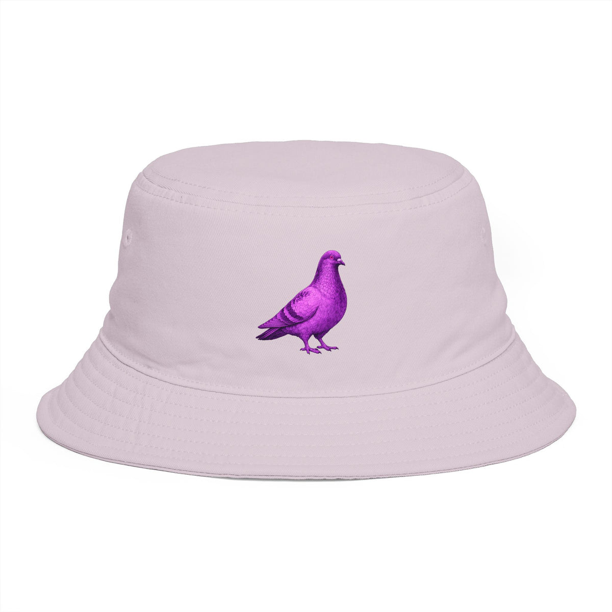 NYC Purple Pigeon Bucket Hat | Bird Lovers Hat