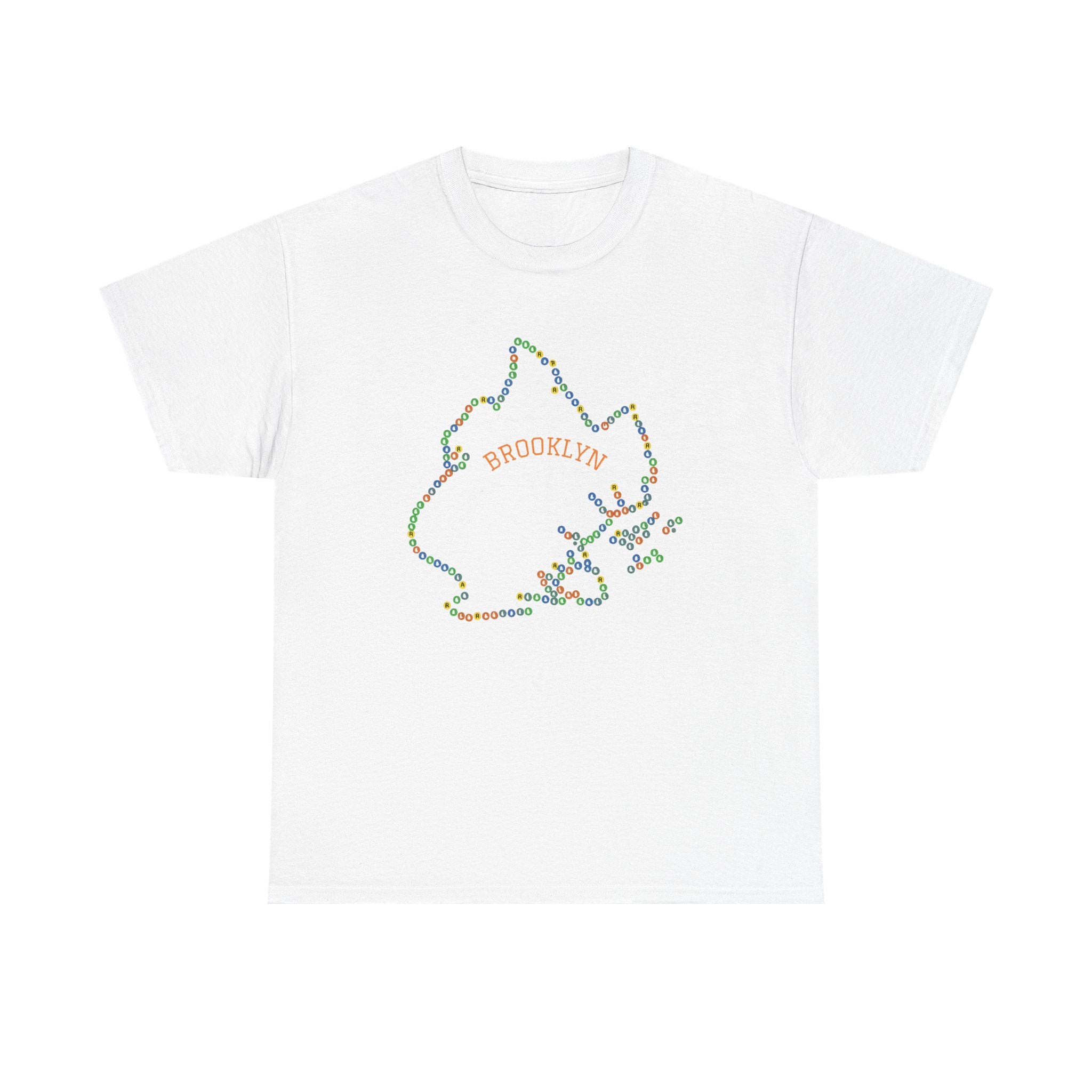 Brooklyn Map T-Shirt | Subway Signs Tee