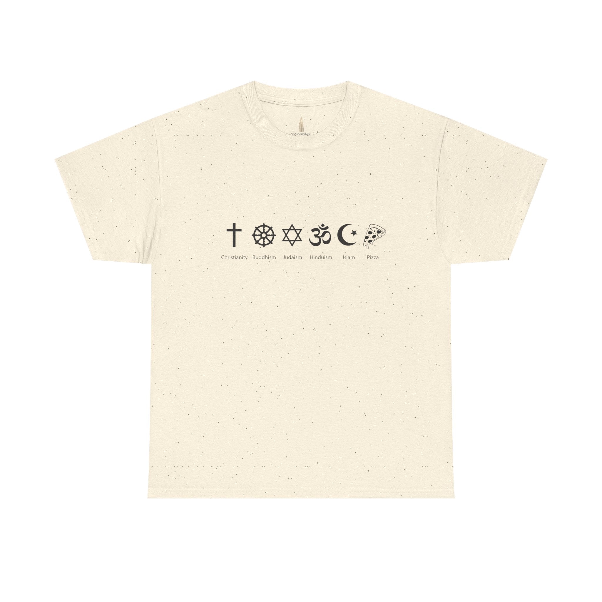 Pizza Is My Religion T-Shirt   I Believe In Pizza Tee