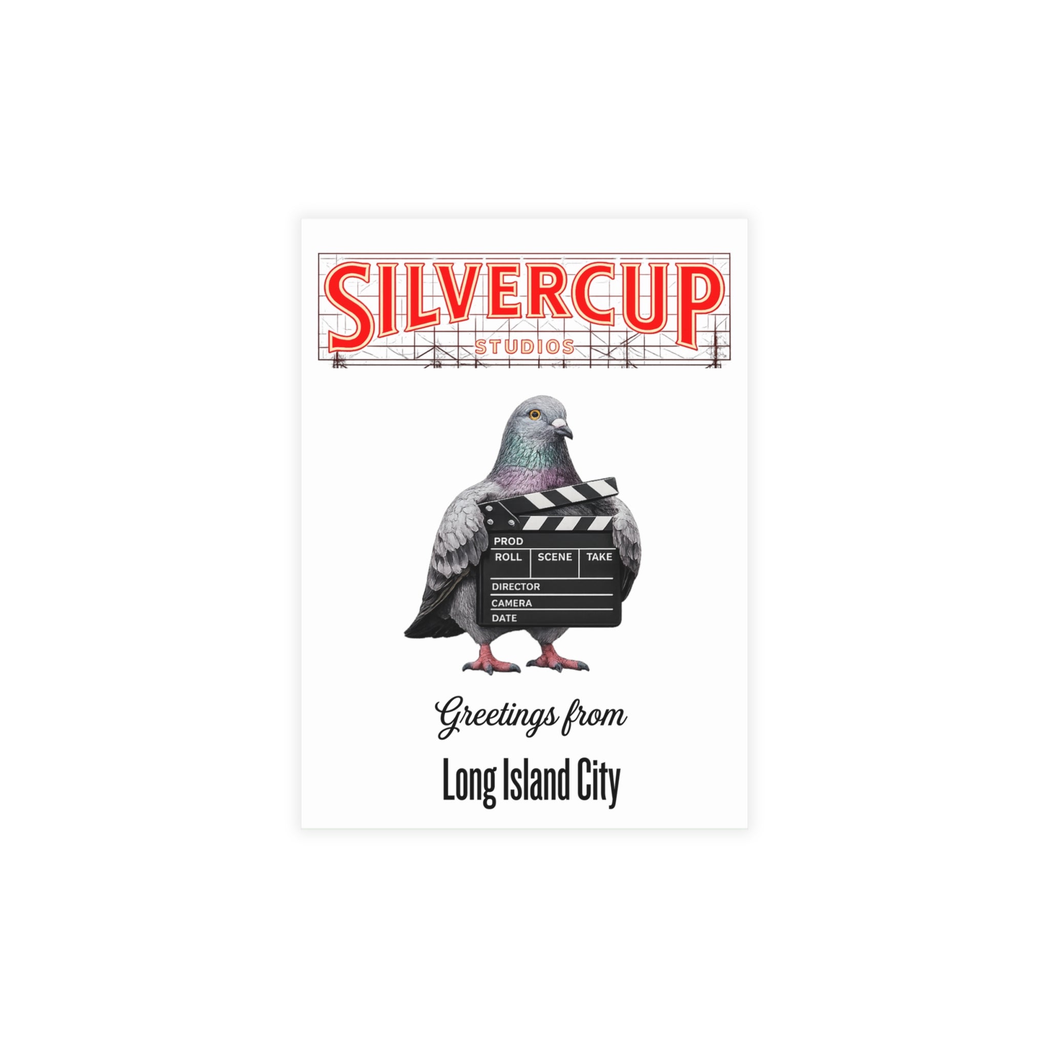Long Island City NYC Pigeon Postcard Bundle (envelopes included)