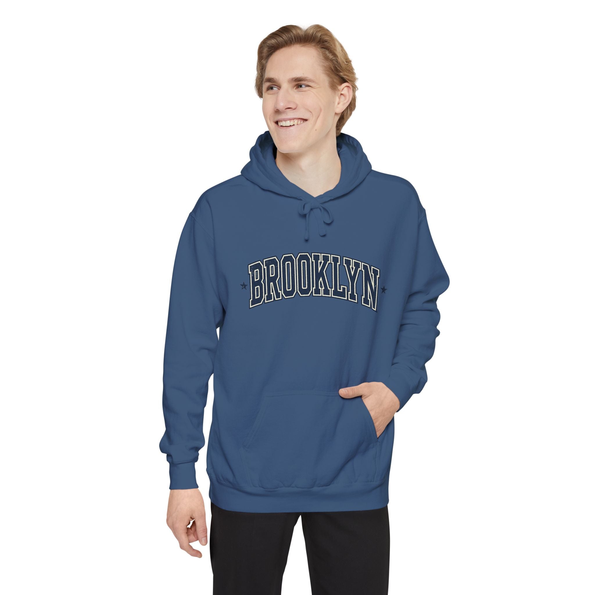 Brooklyn Hoodie — Garment-Dyed Pullover Hooded Sweater
