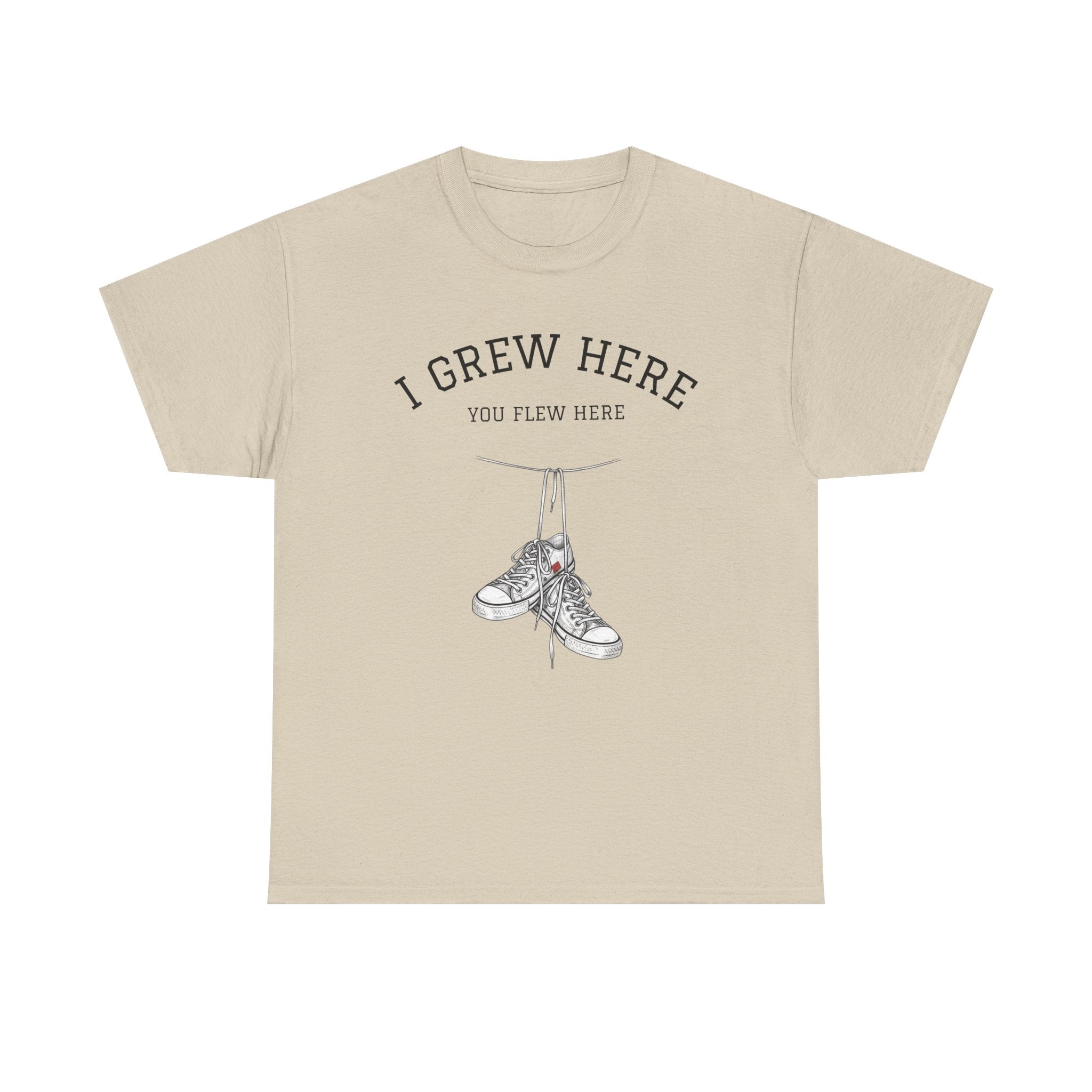 NYC Sneakers I I Grew Here You Flew Here T-Shirt