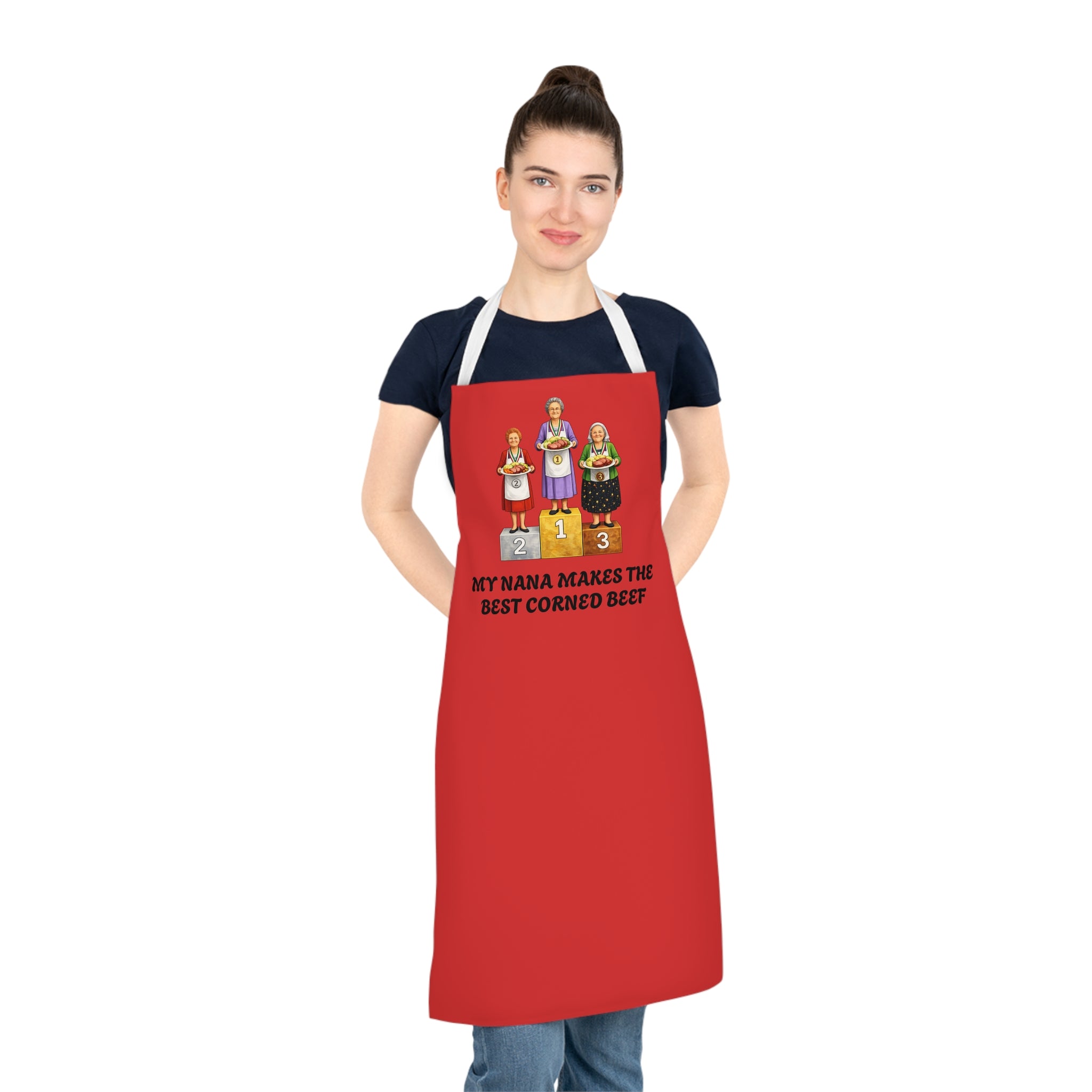 My Nana Makes the Best Corned Beef Apron | Irish Grandma Cooking Competition Nanny Apron