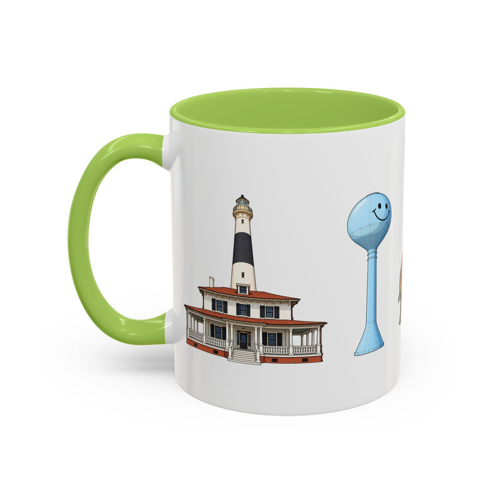 Atlantic City Jersey Shore Accent Mug