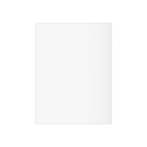Blank White Ceramic Tile for Kitchen Backsplash, Showers, Bathroom 6" x 8"