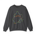 Brooklyn Map Subway Signs Sweatshirt | NYC Crewneck Sweater