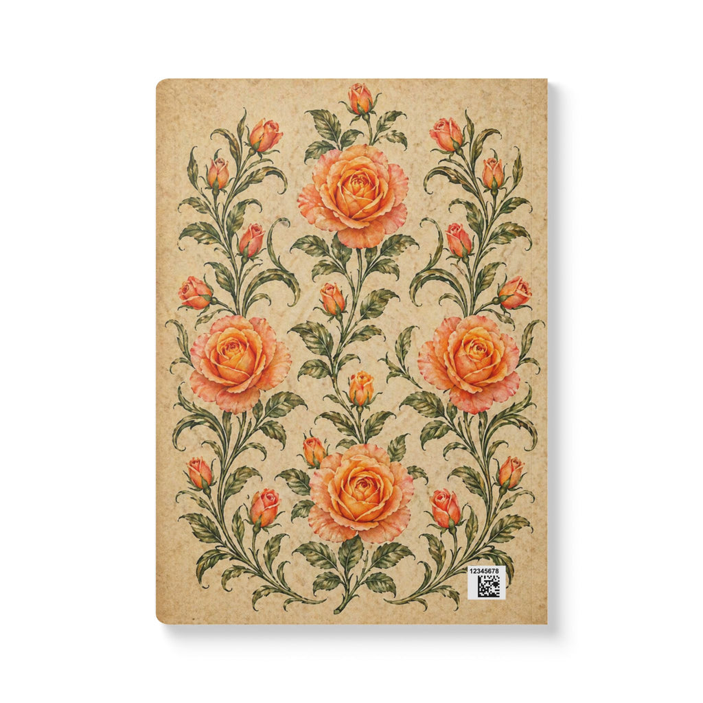 Botanical Garden Vintage-style Floral Journal 2 — Garden Softcover Notebook