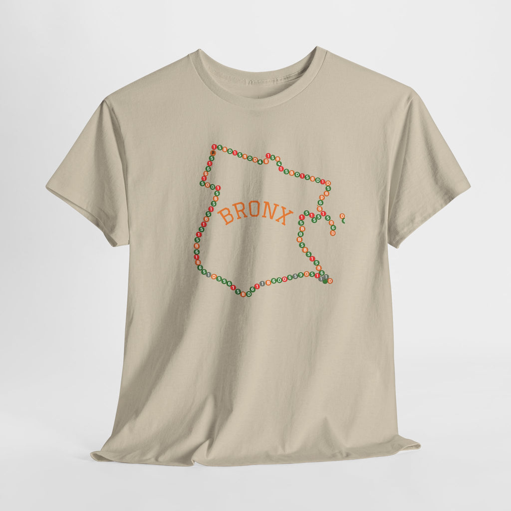 The Bronx Map T-Shirt | Subway Signs Tee