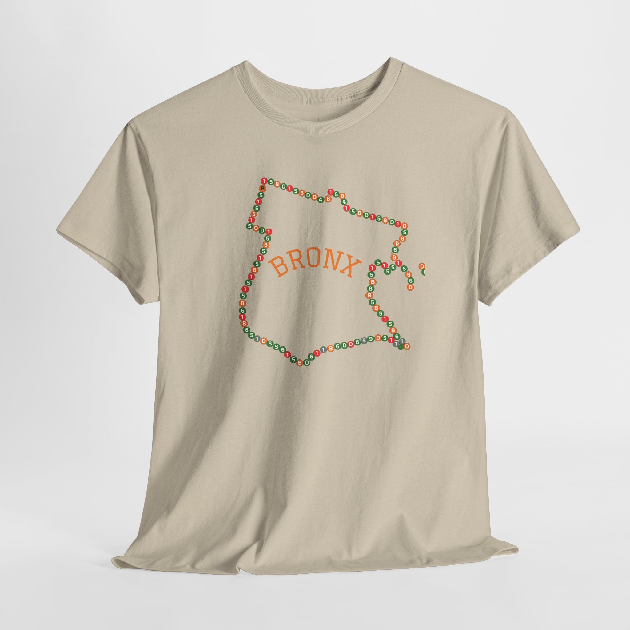 The Bronx Map T-Shirt | Subway Signs Tee