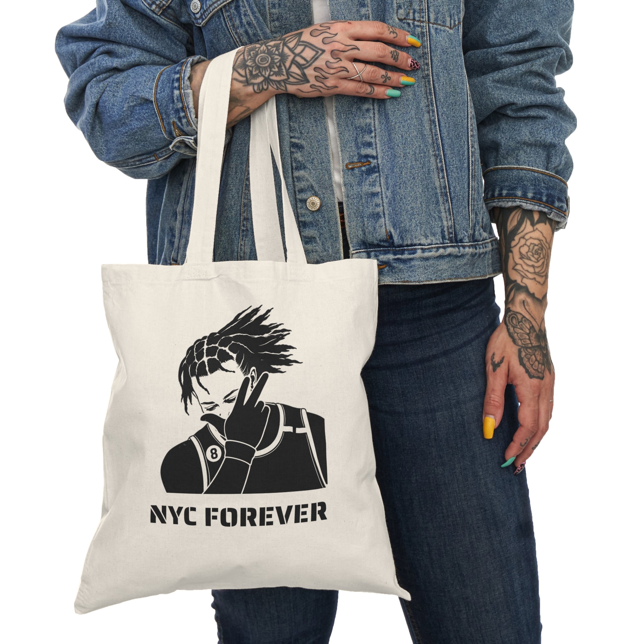 Jalen Brunson Tote  | New York Knicks NYC Forever Subway Tote Bag