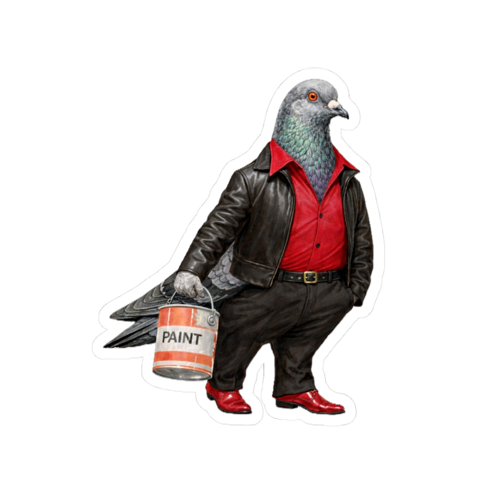 Bay Ridge NYC Pigeon 3" x 3" Sticker