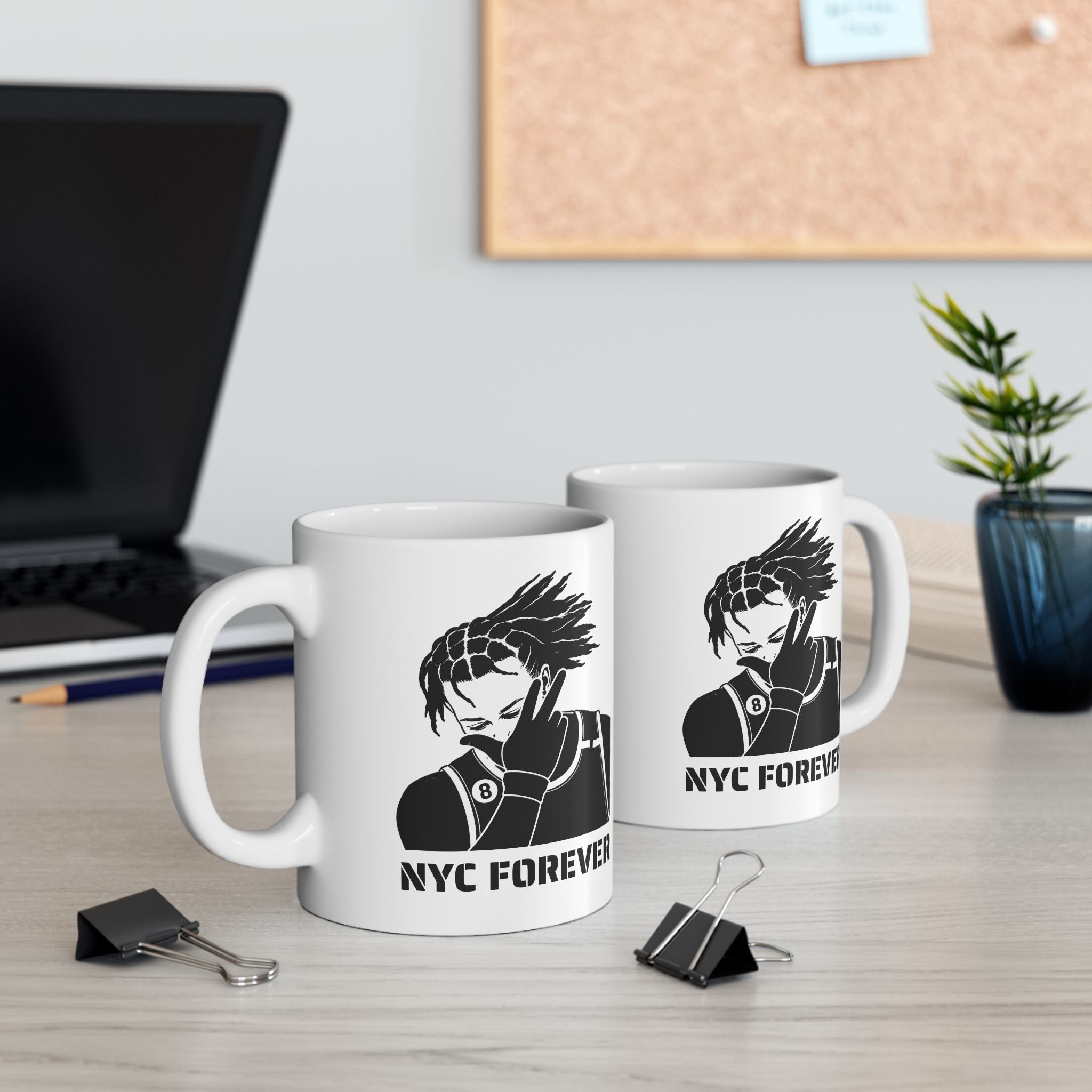 Jalen Brunson NYC Forever Mug | New York Basketball Ceramic Mug
