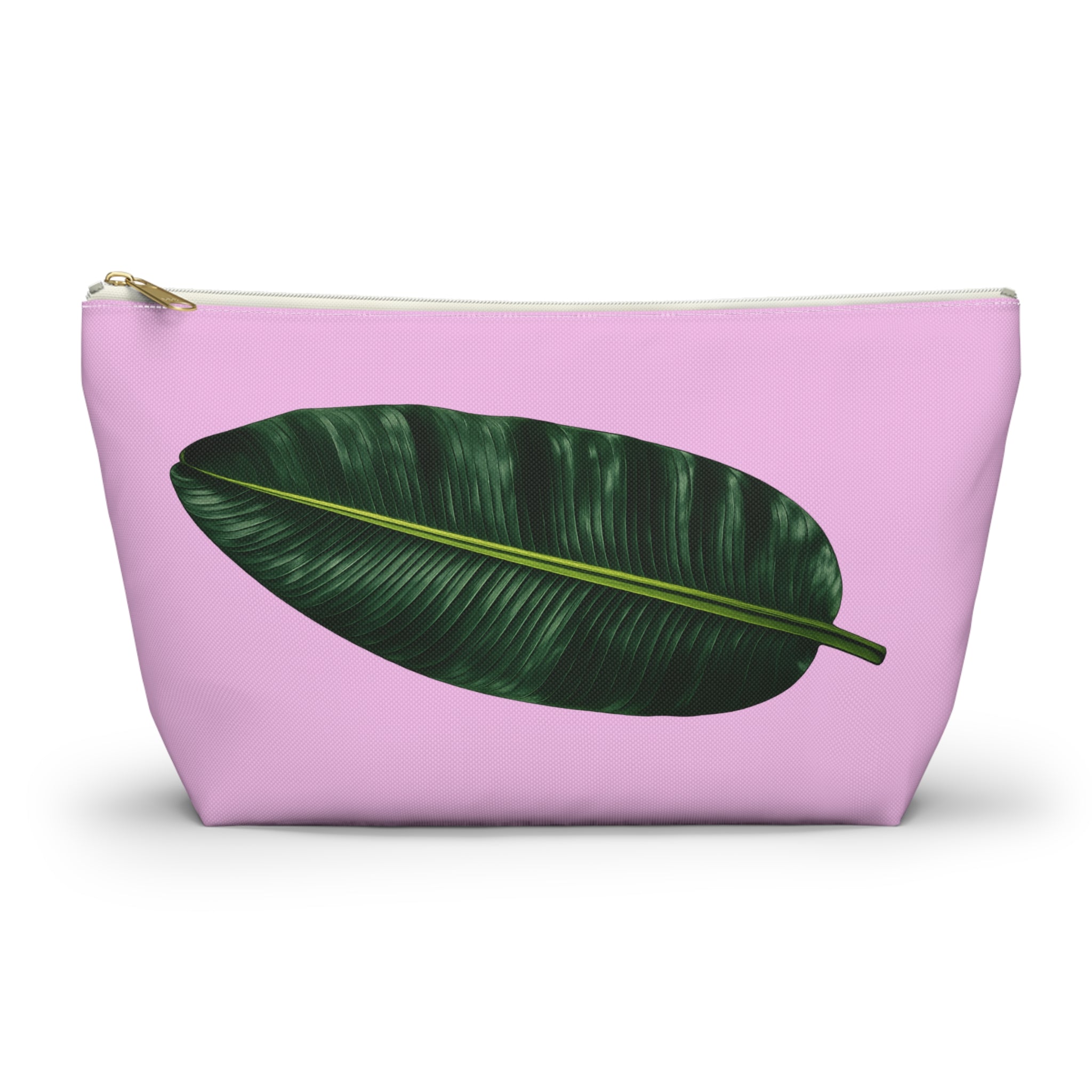 Customizable Botanical Garden Mahjong Tiles Large Pouch — T-Bottom Makeup Bag
