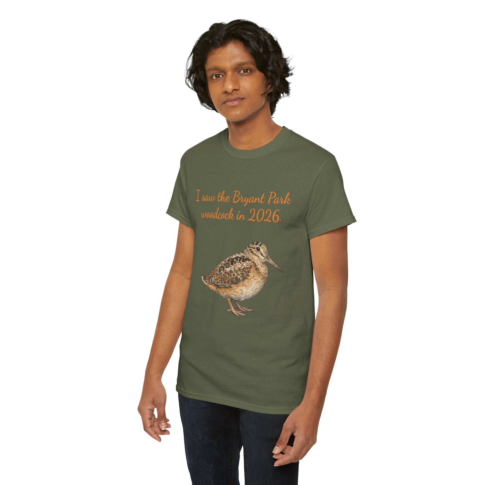 Bryant Park American Woodcock T-Shirt   NYC Gift Tee