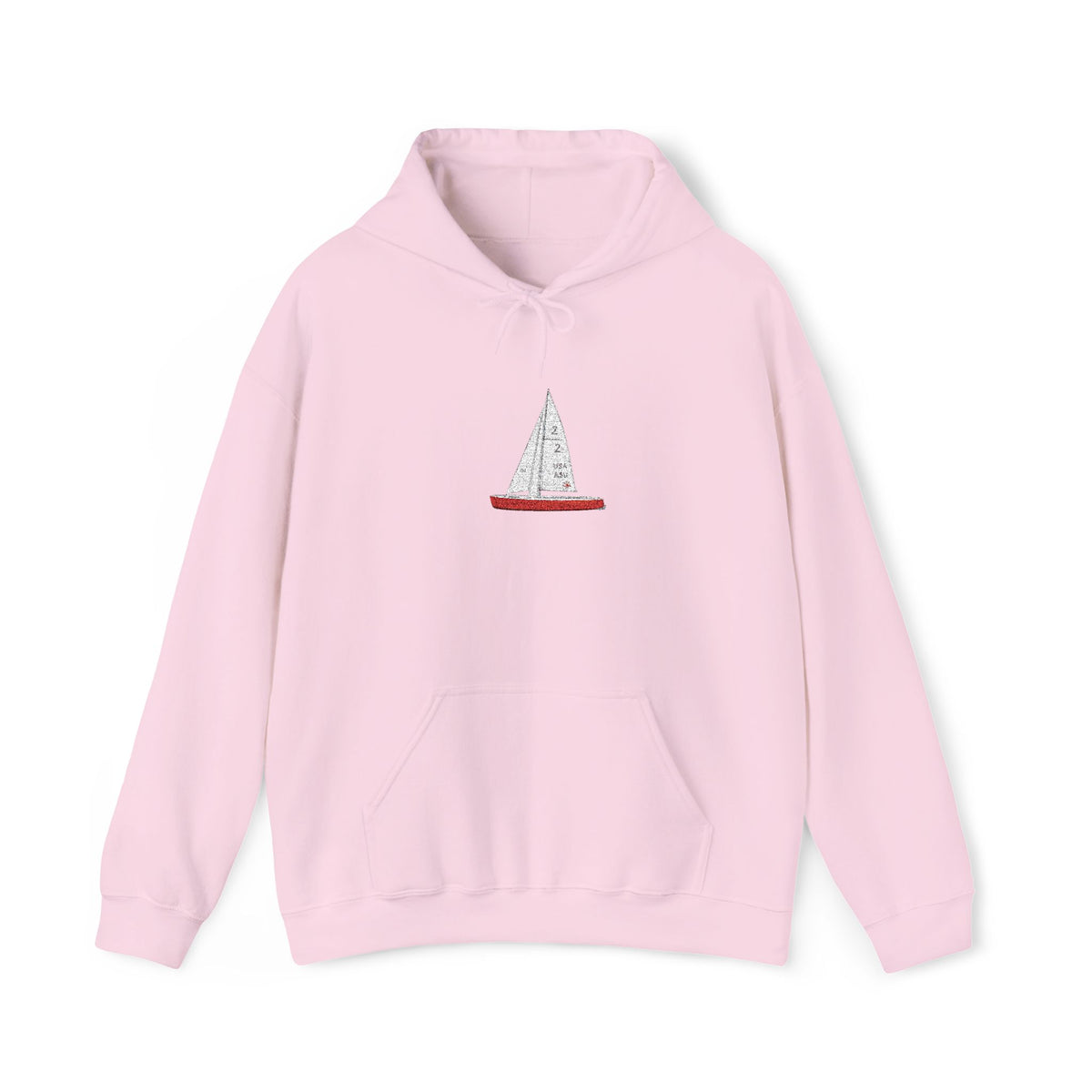 Central Park Model Sailboat Embroidered NYC Hoodie   Unisex New York Embroidery Sailboat Hooded Sweatshirt