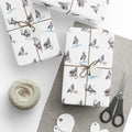 Get Well Soon NYC Pigeon Pattern Gift Wrap Paper | New York Active Lifestyle Bird Lover Wrapping Paper Roll