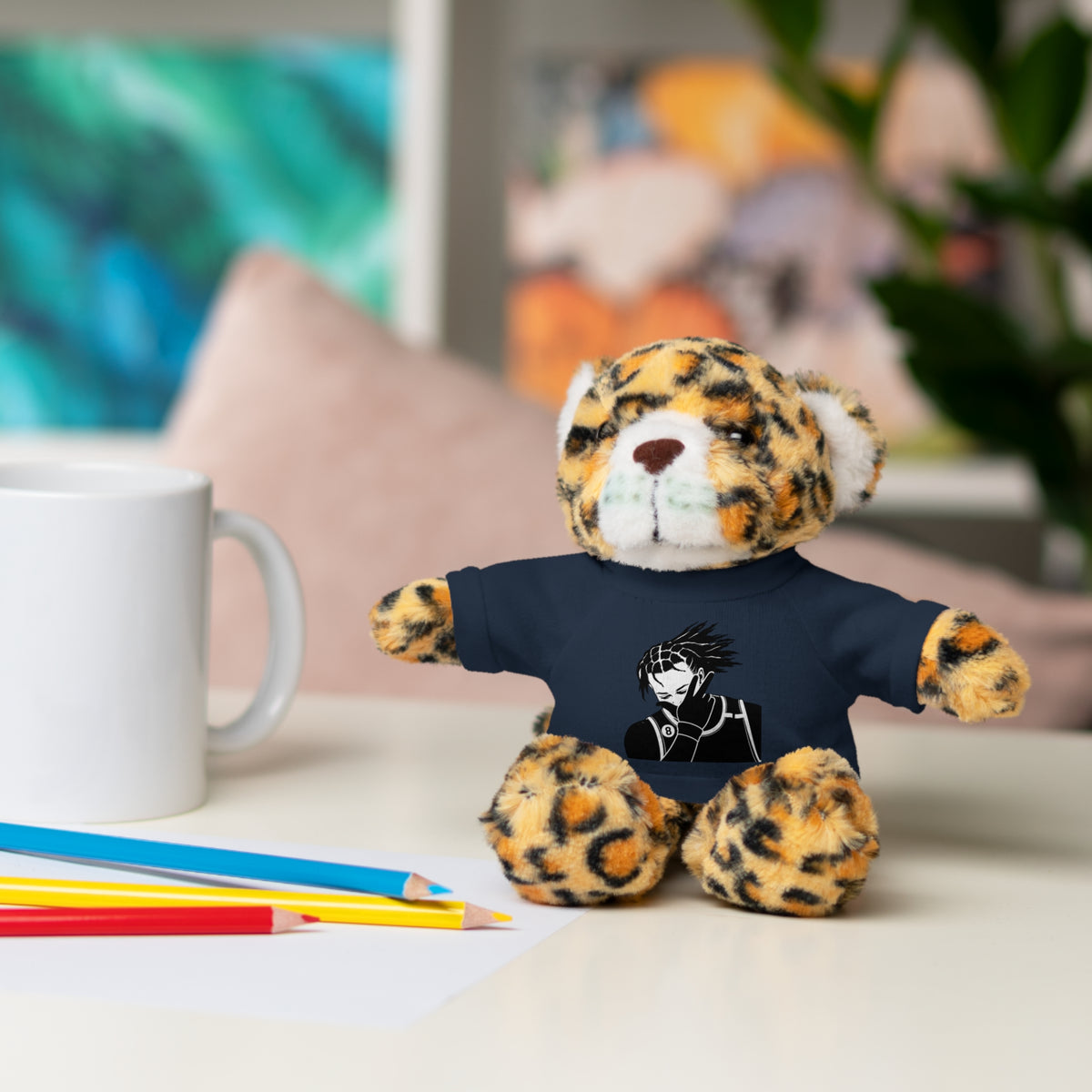 Jalen Brunson Fan Stuffed Animal |  New York Basketball Fan Bear