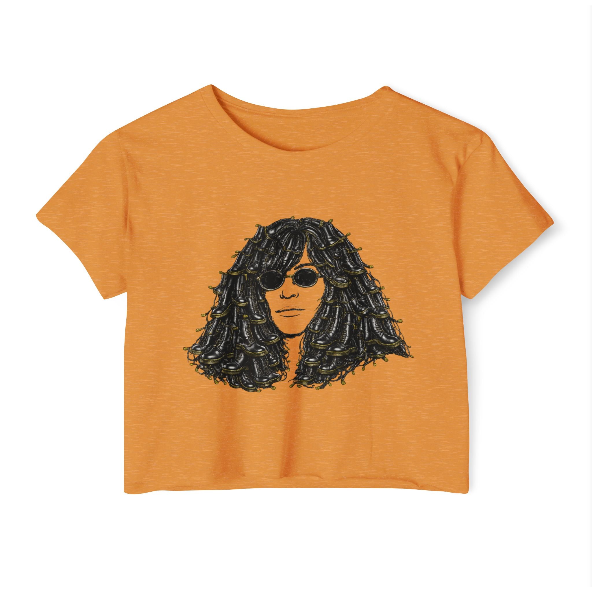 Doc Martin Joey Ramone Crop Top T-shirt   Music Tee