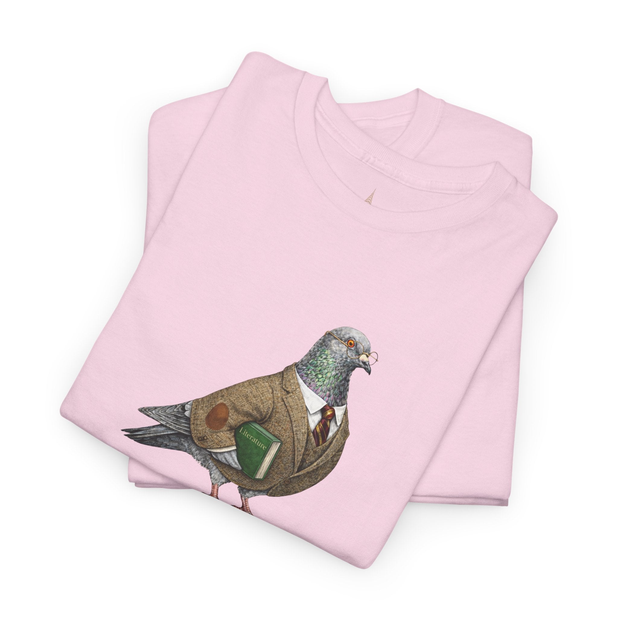 Customizable Morningside Heights NYC Pigeon T-Shirt | University Professor Tee