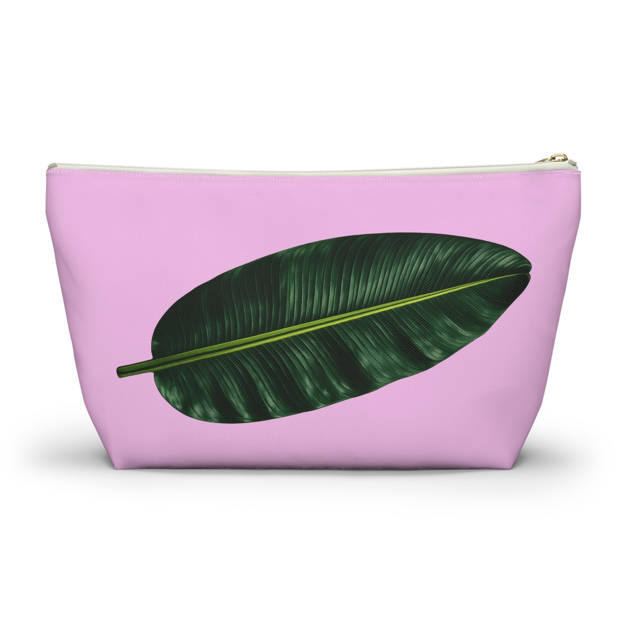 Customizable Botanical Garden Mahjong Tiles Large Pouch — T-Bottom Makeup Bag