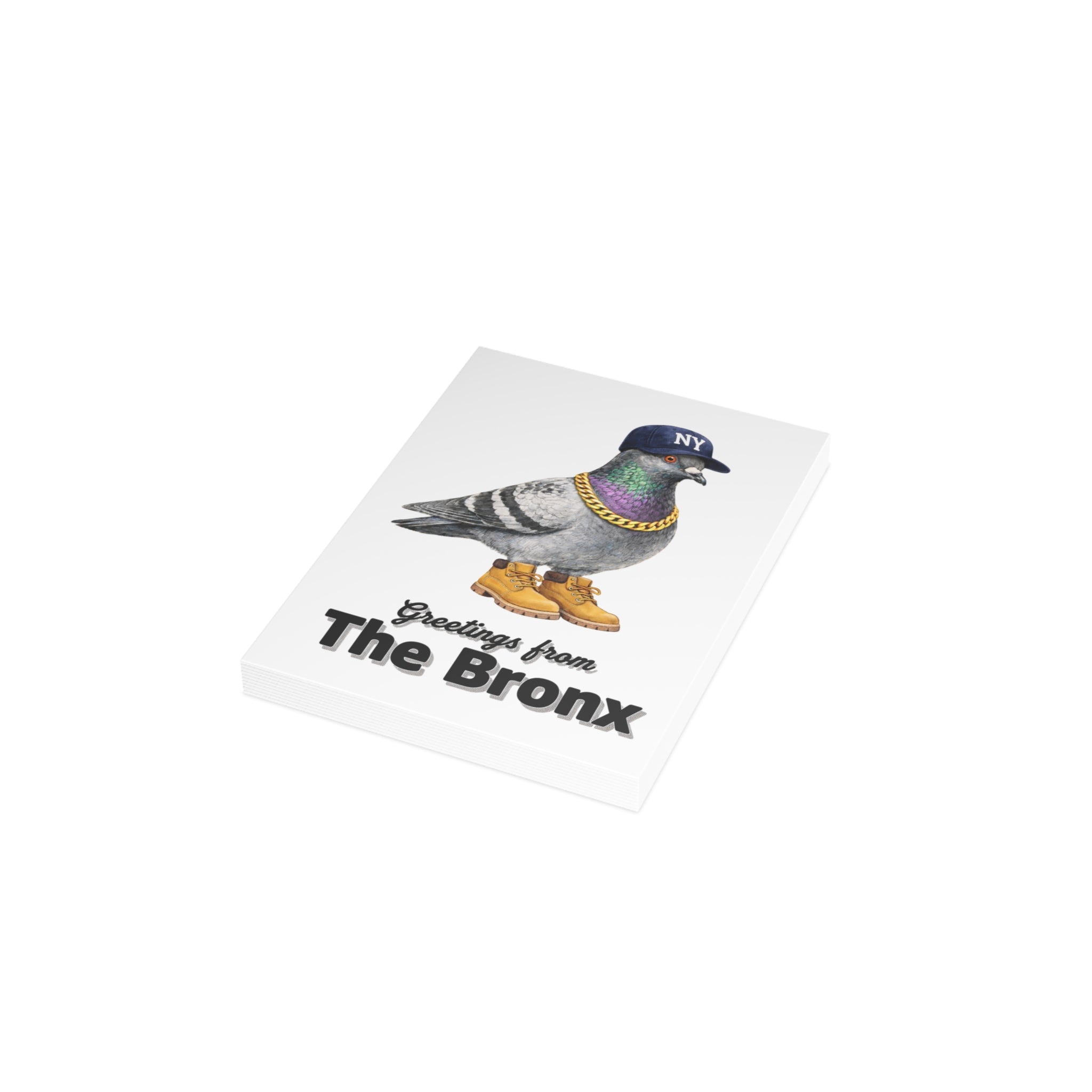 Paquete de postales de palomas del Bronx, Nueva York (sobres incluidos)