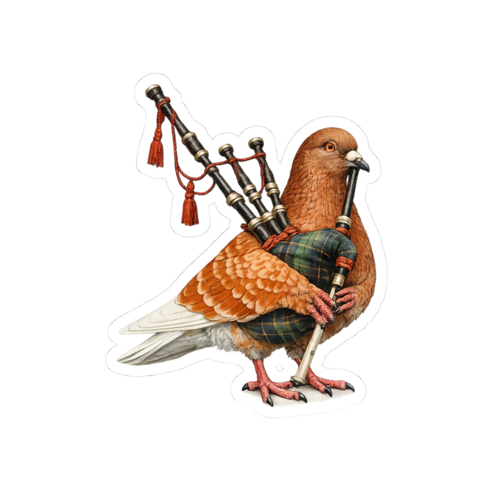 Woodlawn NYC Pigeon 3" x 3" Sticker