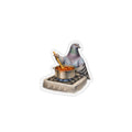 Bensonhurst NYC Pigeon Magnet | Sunday Sauce Nonna Bird Lover Magnet