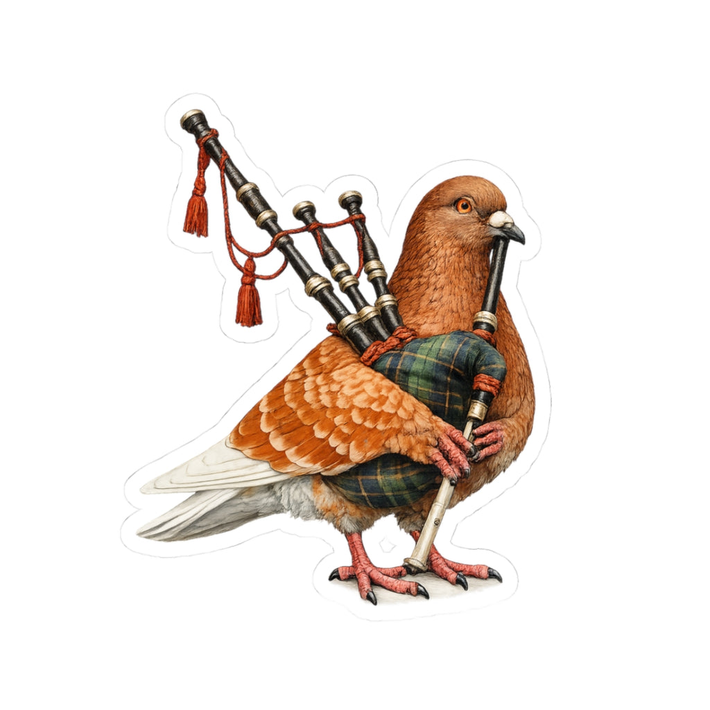 Woodlawn NYC Pigeon 3" x 3" Sticker