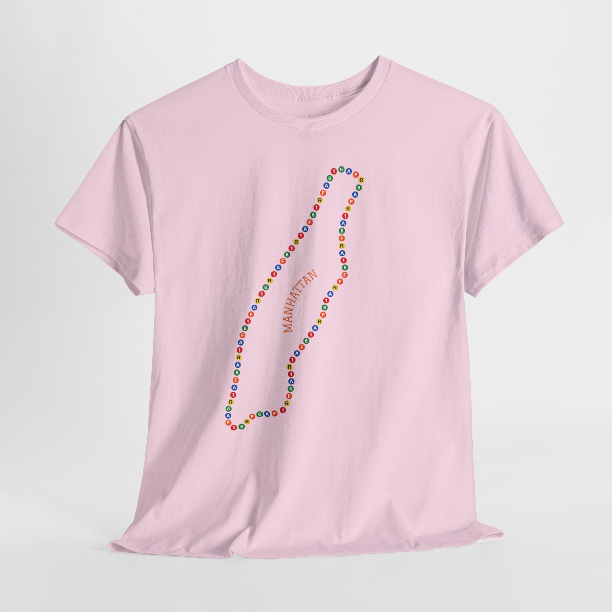 Manhattan Map T-Shirt | Subway Signs Tee
