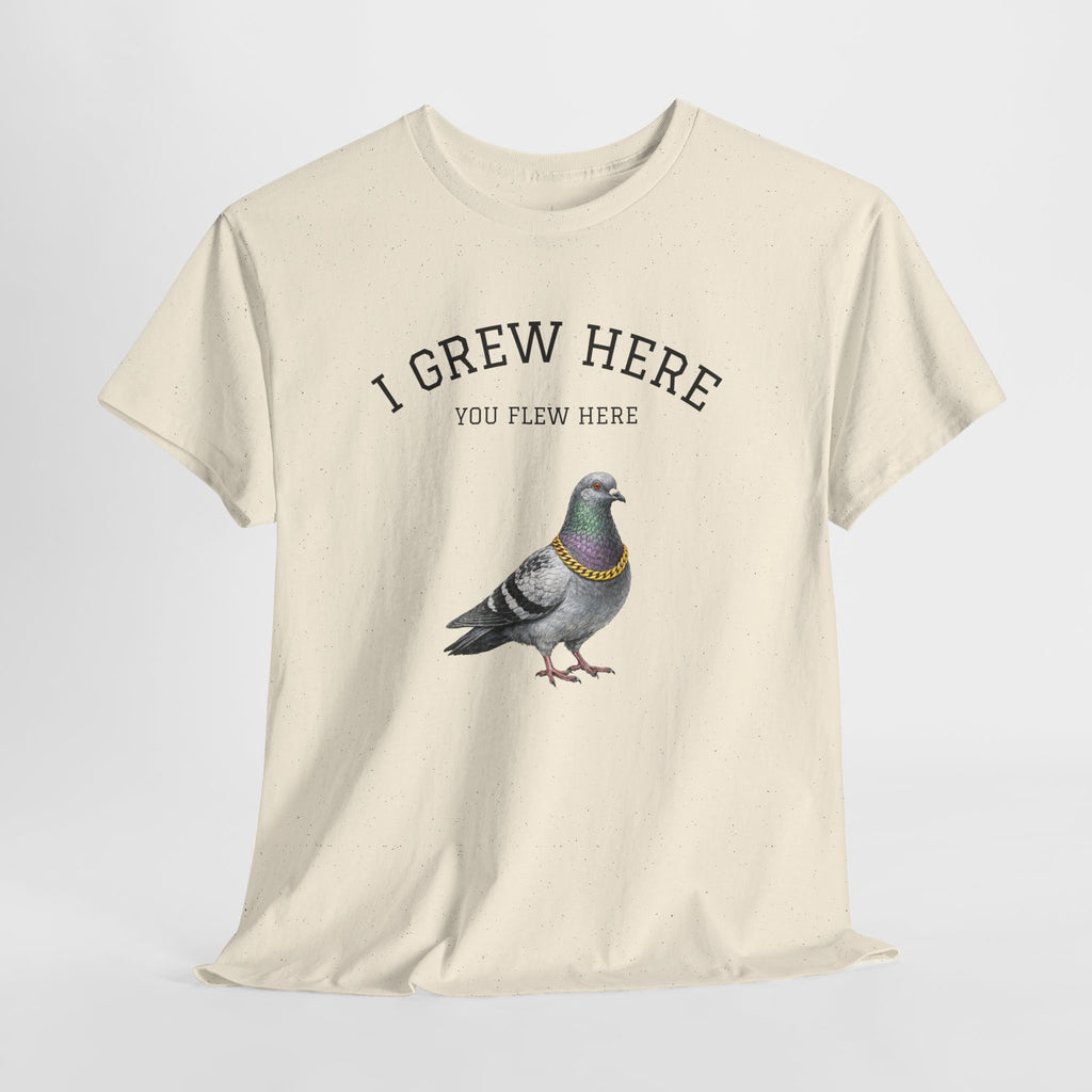 NYC Pigeon T-Shirt | I Grew Here You Grew Here Tee