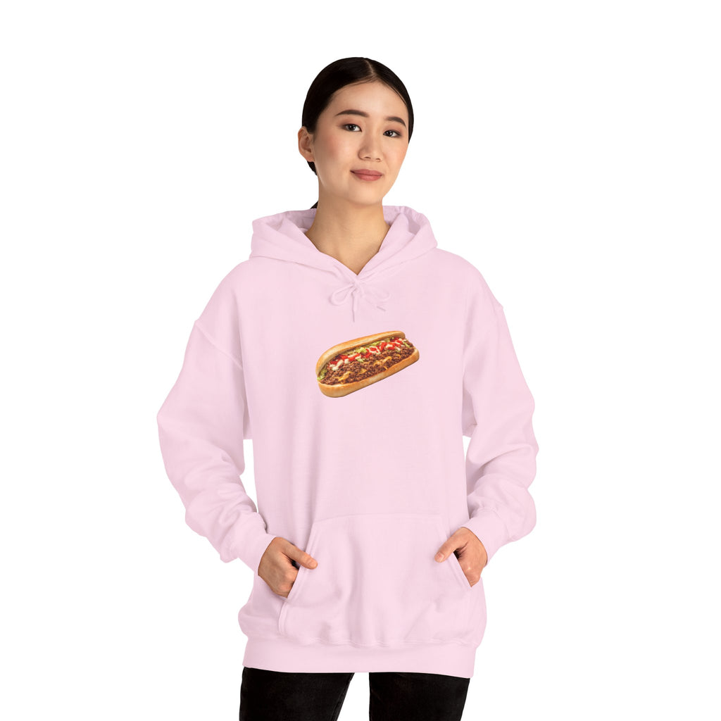 NYC Chopped Cheese Hoodie — New York Bodega Sandwich Hooded Pullover Sweatshirt