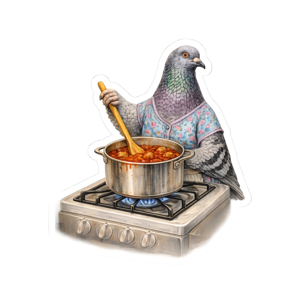 Bensonhurst NYC Pigeon 3" x 3" Sticker