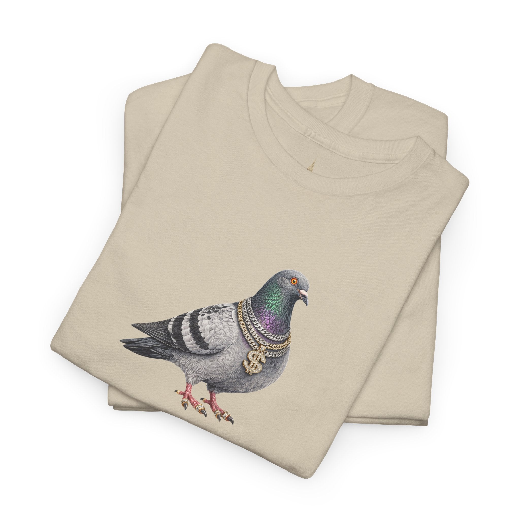 Customizable Diamond District NYC Pigeon T-Shirt | New York Jeweler Tee